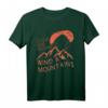 Paragleiter Gleitschirm fliegen T-Shirt – Retro Design für Extremsportler & Adrenalinjunkies, ideal für Berg- und Flugbegeisterte
