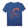 Paragleiter Gleitschirm fliegen T-Shirt – Retro Design für Extremsportler & Adrenalinjunkies, ideal für Berg- und Flugbegeisterte