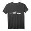 Evolution Tragschrauber Gyrokopter Gyrocopter Fliegen T-Shirt – Perfektes Geschenk für Hobbypiloten, Fluglehrer & Gyrocopter-Enthusiasten