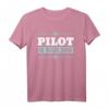 Pilot Ausbildung Flugzeug Flieger T-Shirt – Perfektes Geschenk für Flugschüler und angehende Piloten zum Abschluss der Flugprüfung