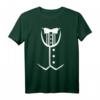 Fliege Anzug T-Shirt - Klassisch geschnittenes Shirt für formelle Events, Hochzeiten & Business-Events