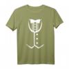 Fliege Anzug T-Shirt - Klassisch geschnittenes Shirt für formelle Events, Hochzeiten & Business-Events