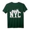 New York City Stadt NYC Amerika Fliegen Reisen T-Shirt - Klassisch geschnitten, doppelt genähter Saum
