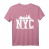 New York City Stadt NYC Amerika Fliegen Reisen T-Shirt - Klassisch geschnitten, doppelt genähter Saum