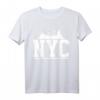 New York City Stadt NYC Amerika Fliegen Reisen T-Shirt - Klassisch geschnitten, doppelt genähter Saum