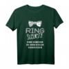 Kinder Ringträger Hochzeit Geschenk - Ring Security T-Shirt mit Fliege für den Ringträger, lustiges Hochzeitsgeschenk
