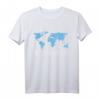Weltenbummler Weltkarte T-Shirt – Perfektes Geschenk für Reisende und Abenteurer, Ideal für Weltreise-Enthusiasten