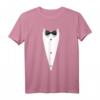 Tuxedo mit Fliege T-Shirt für Hochzeit, Party & besondere Anlässe - Lustiges festliches Outfit für Männer, Frauen & Kinder