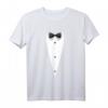 Tuxedo mit Fliege T-Shirt für Hochzeit, Party & besondere Anlässe - Lustiges festliches Outfit für Männer, Frauen & Kinder
