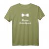 Team Bräutigam T-Shirt mit Fliege für Junggesellenabschied & Polterabend – Lustiges Männer T-Shirt für JGA Party vor Hochzeit