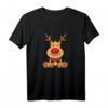 Kinder Rentier mit Fliege Weihnachts T-Shirt – Lustige festliche Kleidung für die ganze Familie als perfektes Weihnachtsgeschenk