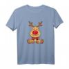 Kinder Rentier mit Fliege Weihnachts T-Shirt – Lustige festliche Kleidung für die ganze Familie als perfektes Weihnachtsgeschenk