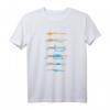 Fliegenfischen und Fliegenbinden Knoten & Haken T-Shirt – Für Angler, Fliegenfischer & Naturliebhaber
