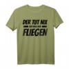 Lustiges Flugzeug T-Shirt für Männer - Der tut nix der will nur fliegen, perfektes Geschenk für Piloten, Flugzeug- und Segelflieger, Weihnachten & Geburtstag