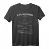 2. Weltkrieg B-17 Bomber WW2 Warplane T-Shirt – Vintage Flugzeug Schema, Geschenk für Piloten, Veteranen & Flugzeugfans