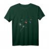 Damen Paraglider T-Shirt mit Löwenzahn - Leichtes Gleitschirmfliegen Shirt als Geschenkidee für Fallschirmspringerinnen