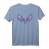 Süße fliegende Fledermaus in Lila und Rosa - Halloween Shirt für Damen, Herren & Kinder, Perfekt als Kostüm & Geschenk