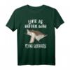 Das Leben ist besser mit fliegenden Eichhörnchen T-Shirt – Lustiges Tiermotiv für Tierliebhaber, Naturfreunde & humorvolle Kleidung
