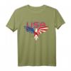 USA Eagle Fliegender Adler T-Shirt mit amerikanischer Flagge – Patriotisches Geschenk für Männer, Frauen & Kinder zum Feiertag