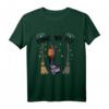 Lustiges Halloween Come We Fly T-Shirt mit Hexenbesen - Humorvolles Kostümzubehör für Halloween-Partys