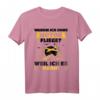Warum Ich Ohne Motor Fliege Weil Ich Es Kann Segelflieger T-Shirt – Perfektes Geschenk für Piloten & Luftfahrtfans zu Weihnachten & Geburtstag