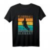 Floorball Deutschland Geschenk für Unihockey & Salibandy Freunde T-Shirt – Perfekt für Fans und Spieler