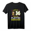 Damen 36 Jahre Flottes Bienchen T-Shirt - Lustiges Geburtstagsoutfit & Geschenk für Frauen zum 36. Ehrentag