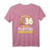 Damen 36 Jahre Flottes Bienchen T-Shirt - Lustiges Geburtstagsoutfit & Geschenk für Frauen zum 36. Ehrentag