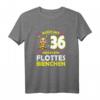 Damen 36 Jahre Flottes Bienchen T-Shirt - Lustiges Geburtstagsoutfit & Geschenk für Frauen zum 36. Ehrentag