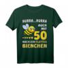 Hurra auch mit Fünfzig noch ein flottes Bienchen - Lustiges Geburtstags-T-Shirt für Frauen zum 50. Geburtstag und Jubiläum