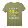 Frauen HapMonkey T-Shirt - Flottes Bienchen mit lustigem Spruch für Imkerinnen, Freundinnen & Mama zum besonderen Tag