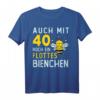 Frauen HapMonkey T-Shirt - Flottes Bienchen mit lustigem Spruch für Imkerinnen, Freundinnen & Mama zum besonderen Tag
