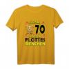 Mit 70 noch ein flottes Bienchen - Lustiges Geburtstags-T-Shirt für Frauen zum 70. Ehrentag & Geschenkidee für beste Freundin, Mama & Imkerinnen