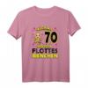 Mit 70 noch ein flottes Bienchen - Lustiges Geburtstags-T-Shirt für Frauen zum 70. Ehrentag & Geschenkidee für beste Freundin, Mama & Imkerinnen