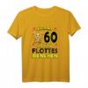 Damen 60 Jahre Flottes Bienchen T-Shirt – Lustiges Geburtstagsoutfit für den 60. Ehrentag & Geschenkidee für Frauen