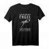 Ich bin zwar kein Engel aber fliegen kann ich trotzdem - Torwart T-Shirt für Fußballspieler & Keeper, perfektes Geschenk für Fans und Teams