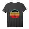 Fallschirmspringen Retro Vintage Sunset T-Shirt – Perfektes Geschenk für Extremsportler, Paragleiter & Fluglehrer