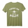 Trust Me Im A Pilot Vintage Flugzeug T-Shirt – Lustiges Geschenk für Piloten, Flugzeugfans & Luftfahrtexperten zu Geburtstag & Weihnachten