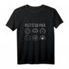 Cockpit Geschenk Flugzeug Lustiges Pilot T-Shirt - Perfektes Geschenk für Piloten, Flugzeugfans & Modellflugzeugliebhaber zu Weihnachten & Geburtstag