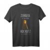 Zuhause Ist Wo Mein Hochsitz Steht T-Shirt - Lustiges Jäger Geschenk für Jagd- und Waldliebhaber zum Geburtstag oder Jagdschein