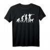 Lustiges Evolution Jäger T-Shirt für Jäger, Förster & Jagdhund - Perfektes Geschenk für Jäger und Jägerinnen