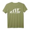 Lustiges Evolution Jäger T-Shirt für Jäger, Förster & Jagdhund - Perfektes Geschenk für Jäger und Jägerinnen