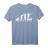 Lustiges Evolution Jäger T-Shirt für Jäger, Förster & Jagdhund - Perfektes Geschenk für Jäger und Jägerinnen