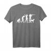 Lustiges Evolution Jäger T-Shirt für Jäger, Förster & Jagdhund - Perfektes Geschenk für Jäger und Jägerinnen