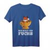 Bin Halt Ein Fuchs - Lustiges Fuchs T-Shirt für Tierliebhaber, Naturfans und Fasching Kostümideen