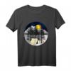 Wald Natur Camping T-Shirt mit Mond, Bergen & Bäumen – Perfekt für Camping- und Outdoor-Freunde