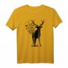 Hirsch Geweih mit Herzen - Jagd Jäger Förster Wildtier T-Shirt für Jäger, Jägerin & Hobbyjäger als Geschenk für Drückjagd & Ansitz