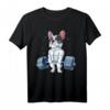 Französische Bulldogge Gewichtheben lustig Kreuzheben Männer Fitness Gym T-Shirt – Perfekte Geschenkidee für Krafttraining, Powerlifting & Hundeliebhaber