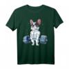Französische Bulldogge Gewichtheben lustig Kreuzheben Männer Fitness Gym T-Shirt – Perfekte Geschenkidee für Krafttraining, Powerlifting & Hundeliebhaber