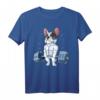 Französische Bulldogge Gewichtheben lustig Kreuzheben Männer Fitness Gym T-Shirt – Perfekte Geschenkidee für Krafttraining, Powerlifting & Hundeliebhaber